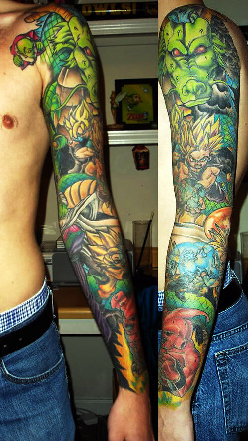 35 Insanely Awesome Dragon Ball Z Tattoos Fans Will Love