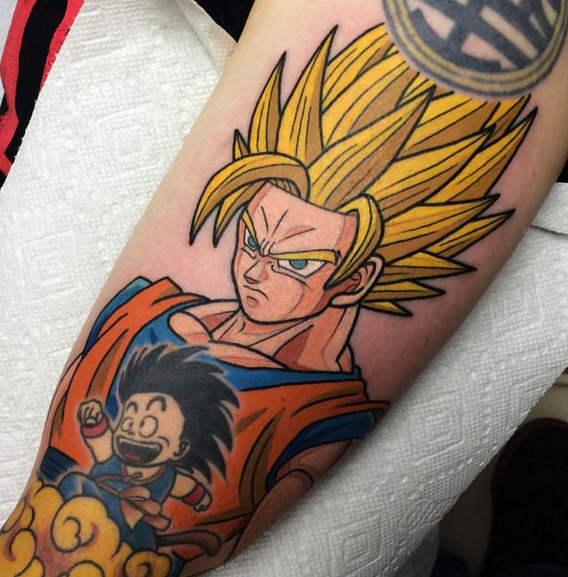 Dragon Ball Z Tattoo 08.