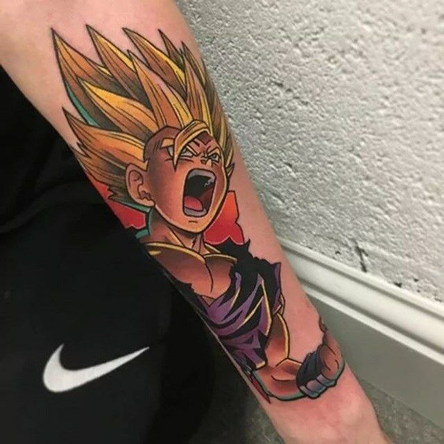 35 Insanely Awesome Dragon Ball Z Tattoos Fans Will Love