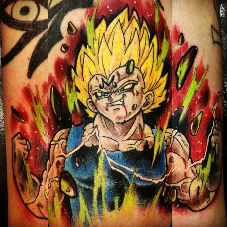 35 Insanely Awesome Dragon Ball Z Tattoos Fans Will Love 1420