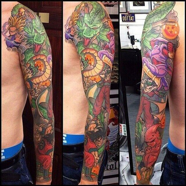 35 Insanely Awesome Dragon Ball Z Tattoos Fans Will Love