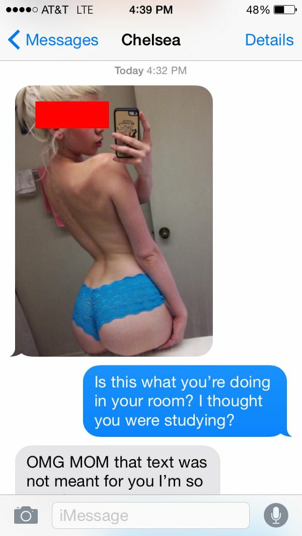 Sexting pics to the wrong person 04.