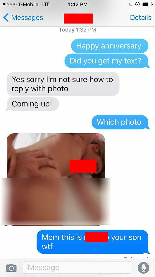 When Sexting Pics To Your SO Goes Horribly Wrong.