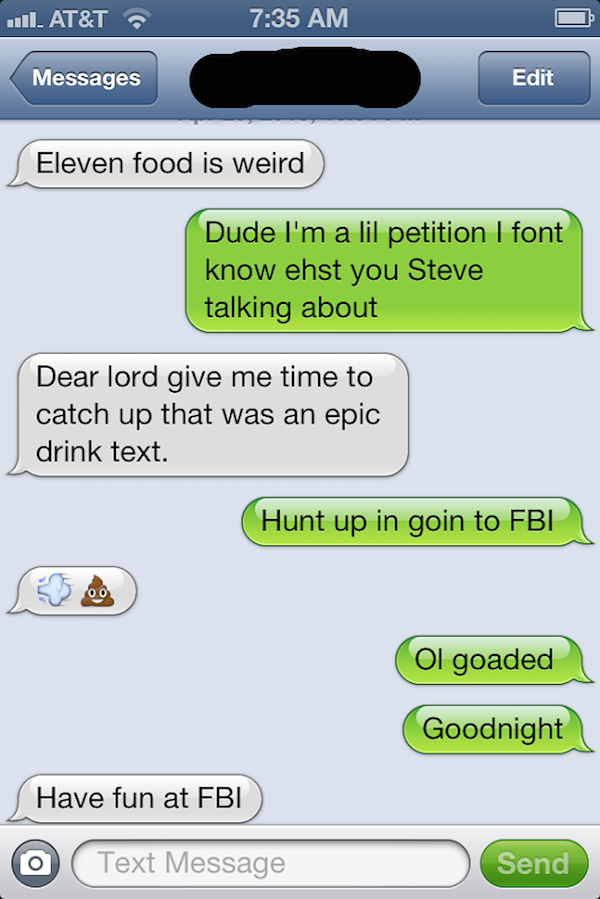 30 Funny Drunk Texts From Last Night That Are Hilarious