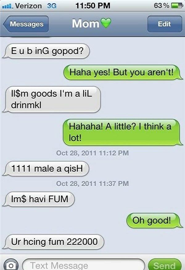 Funny Drunk Texts From Last Night 07.
