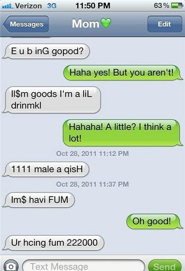 30+ Funny Drunk Texts From Last Night That Are Hilarious