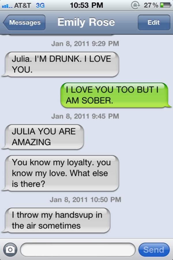 30 Funny Drunk Texts From Last Night That Are Hilarious