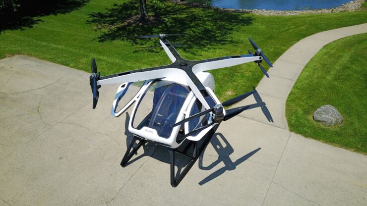 Workhorse SureFly Personal Helicopter 01.