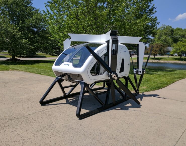 Workhorse SureFly Personal Helicopter 03.