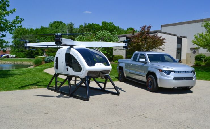 Workhorse SureFly Personal Helicopter 03.