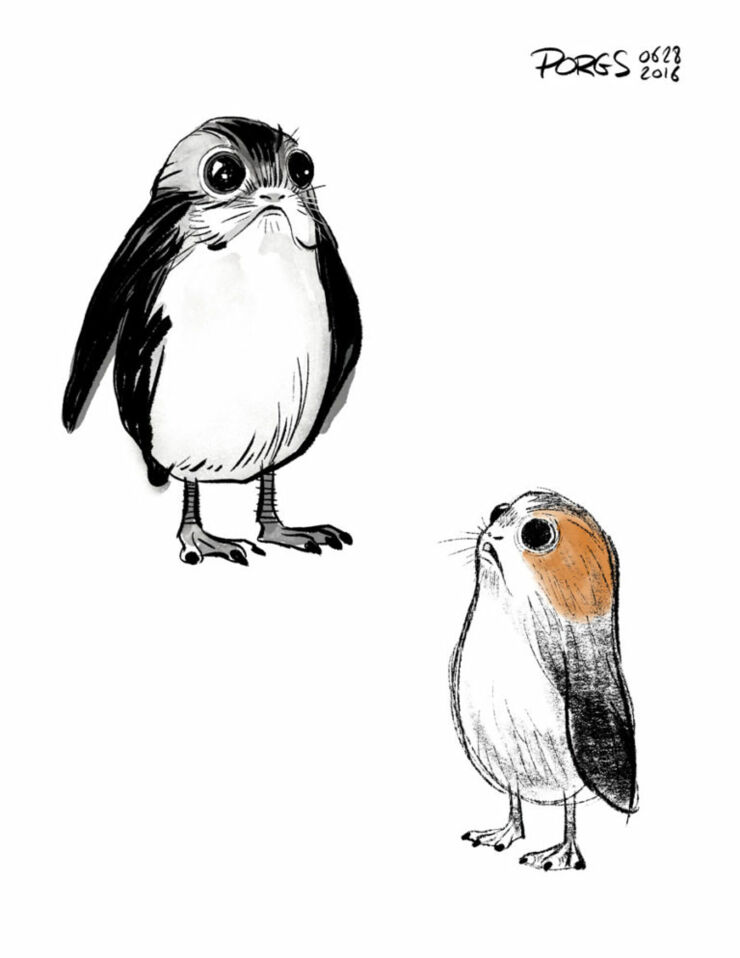 the last jedi star wars creatures porgs 03.