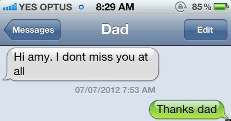 Funny Text Messages From Your Dad 63.