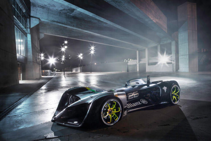 Formula E Roborace self driving car 02