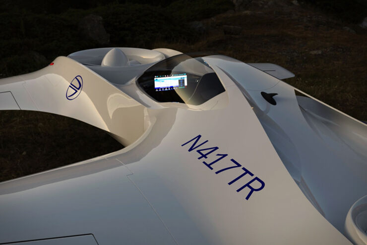 DeLorean DR-7 VTOL aircraft flying car  02