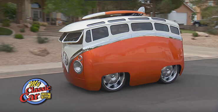 Ron Berry 1965 Cartoon Custom VW Bus Surf Seeker 01.