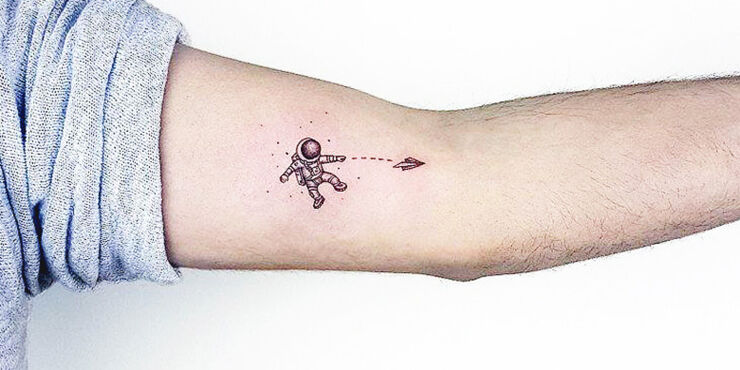 20 Delightful small cartoon tattoos