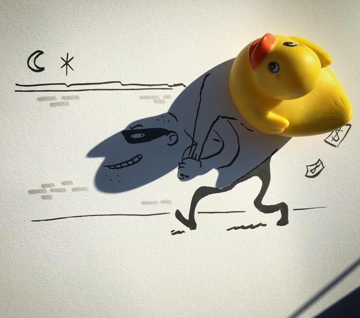 Everyday Objects Are Tuned Into Awesome Doodles 01.