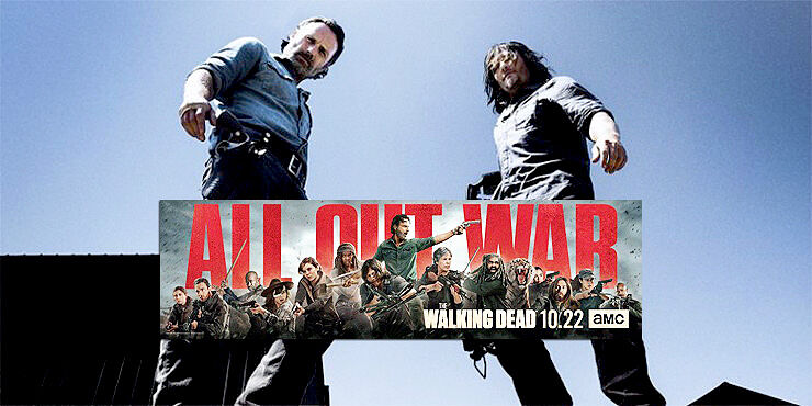 The Walking Dead Season 8 All Out War.