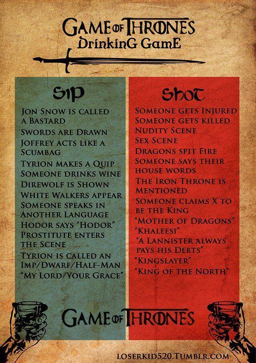 Good drinking games