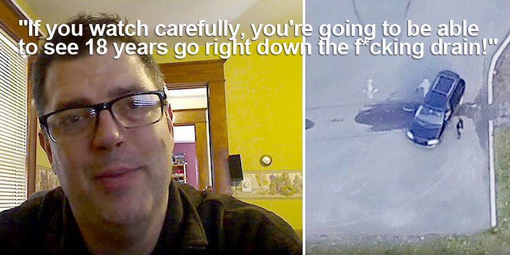 Husband catches wife cheating with drone Husband catches wife cheating with drone-7306